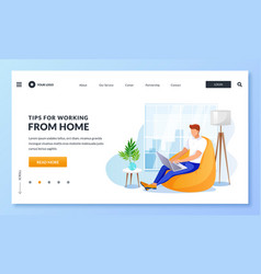 Remote Work Freelance Job From Home Concept