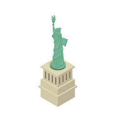 Statue Liberty Landmark Composition