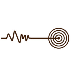 Earthquake Richter Scales Wave Icon