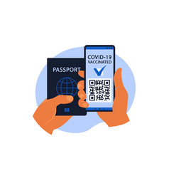 Electronic Covid-19 Passport Concept