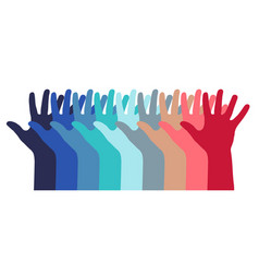 Many Colorful Hands - Diversity Concept