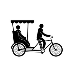 Pictograph A Pedicab