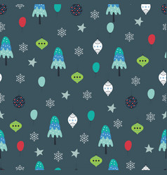 Allover Christmas Seamless Surface Pattern