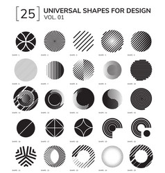 Simple geometric shape Royalty Free Vector Image