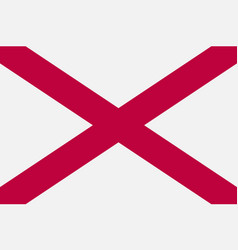 Current Flag Of Alabama Symbol Of The Us State