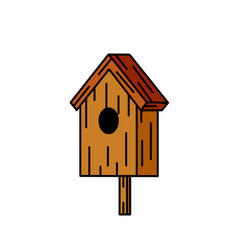 Wooden Birdhouse House For Bird