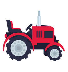 Red Tractor Farm Vehicle