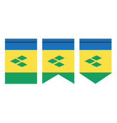 Saint Vincent And The Grenadines Flag Or Pennant