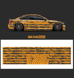 American Flag Truck Car Wrap