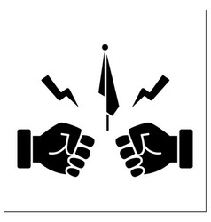 Opposition Glyph Icon