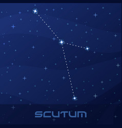 Constellation Scutum Shield Night Star Sky