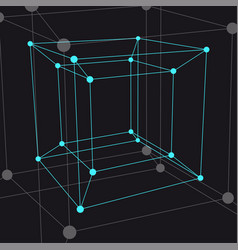 Hypercube 3d Object