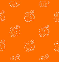 Rhinopithecus Pattern Orange