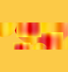 A Yellow And Red Abstract Background With A