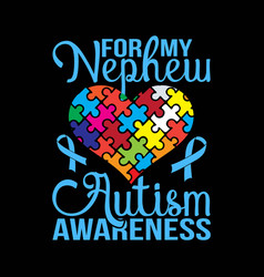 Autism Nephew Shirt For And Auntie