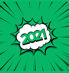 Colorful Comic Zoom New Year 2021