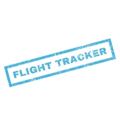 Flight Tracker Rubber Stamp