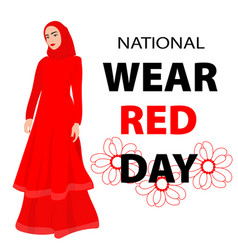 National Wear Red Day Poster