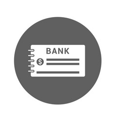 Bank Cheque Book Icon