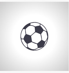 Soccer Ball Isolated Icon Icon