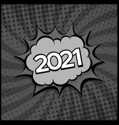 Colorful Comic Zoom New Year 2021