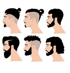 Side Bearded Face Hairstyles And Beards Men