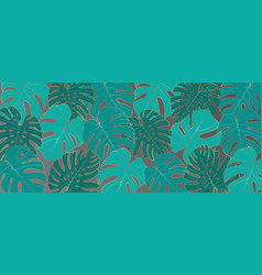 Bright Turquoise Tropical Background