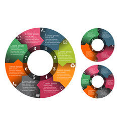 Infographic Elements Data Visualization Circle