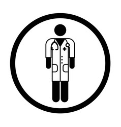 Medical Icon Male Doctor Person Profile Avatar