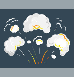 Smoke Caused By Explosion Or Burst Smog Icon