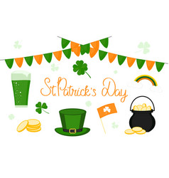 Saint Patricks Day Set Of Design Elements