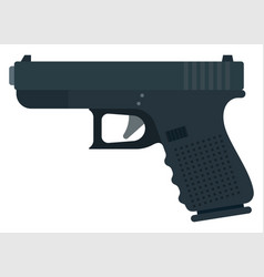 Gun Is Dark Gray Police Outfit Icon