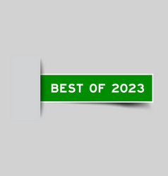 Green Color Square Label Sticker With Word Best