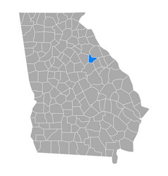 Map Taliaferro In Georgia