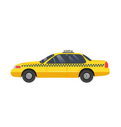 Taxi Side View Concept