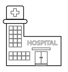 Flat Design Healthcare Hospital Icon Medical