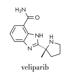 Veliparib Cancer Drug Molecule Parp Inhibitor