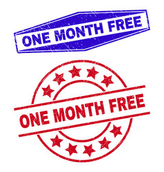 One Month Free Unclean Stamps In Round