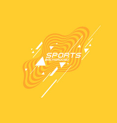 Sports Poster Abstract Background With Dynamic