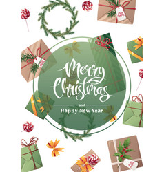 Christmas Card Template Design Flyer Poster