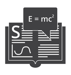 Math book icon Royalty Free Vector Image - VectorStock