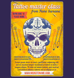 Print Tattoo Master Class Flyer