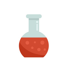 Chemical Flask Icon Flat Lab Scientist