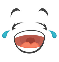 Tears Of Joy Emoji Cartoon Face Laughing