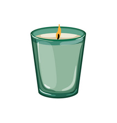 Glass Scented Candle Cartoon