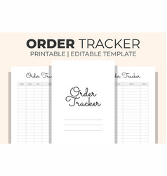 Order Tracker Kdp Interior