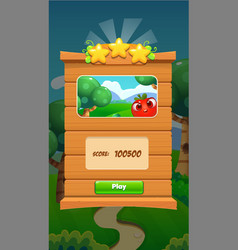 Ui Game User Interface Panel For Mobile Popup