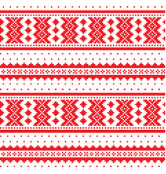 Winter Cross-stitch Pattern Sami Art