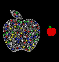 Magic Web Mesh Apple Icon