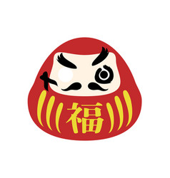 New Year Card Material Of Daruma